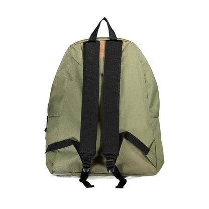 Napapijri Eco-Conscious Green Backpack with Sleek Design - PER.FASHION