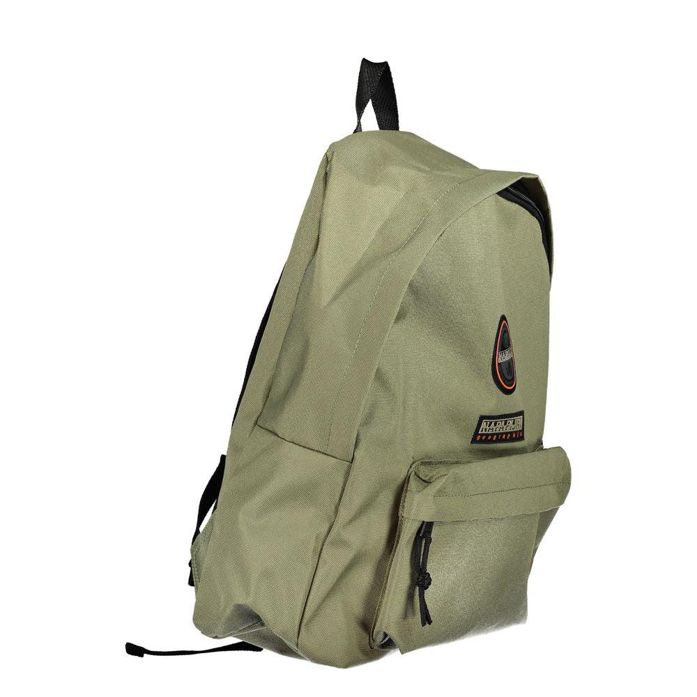 Napapijri Eco-Conscious Green Backpack with Sleek Design - PER.FASHION