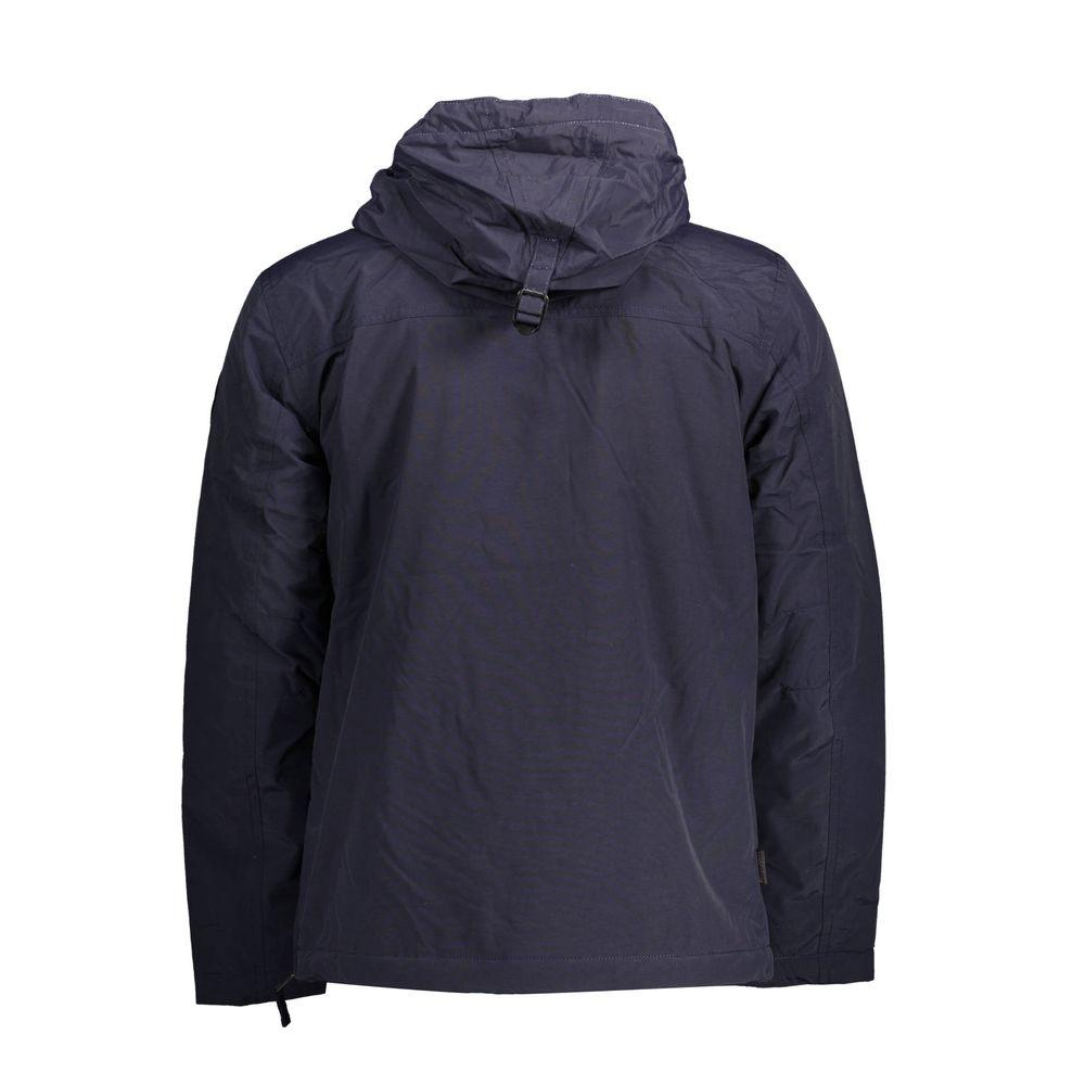 Napapijri Eco-Conscious Rainforest Jacket in Blue - PER.FASHION