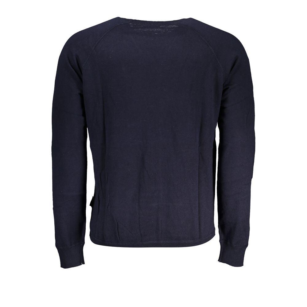 Napapijri Elegant Crew Neck Sweater with Contrast Details - PER.FASHION