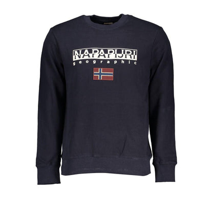 Napapijri Elegant Long Sleeved Crew Neck Sweatshirt - PER.FASHION