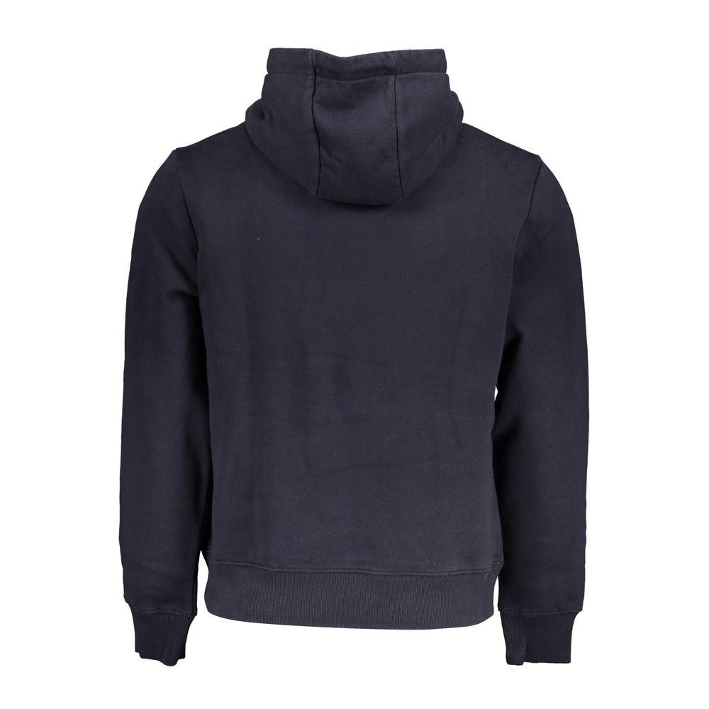 Napapijri Elevated Casual Blue Hooded Sweatshirt - PER.FASHION