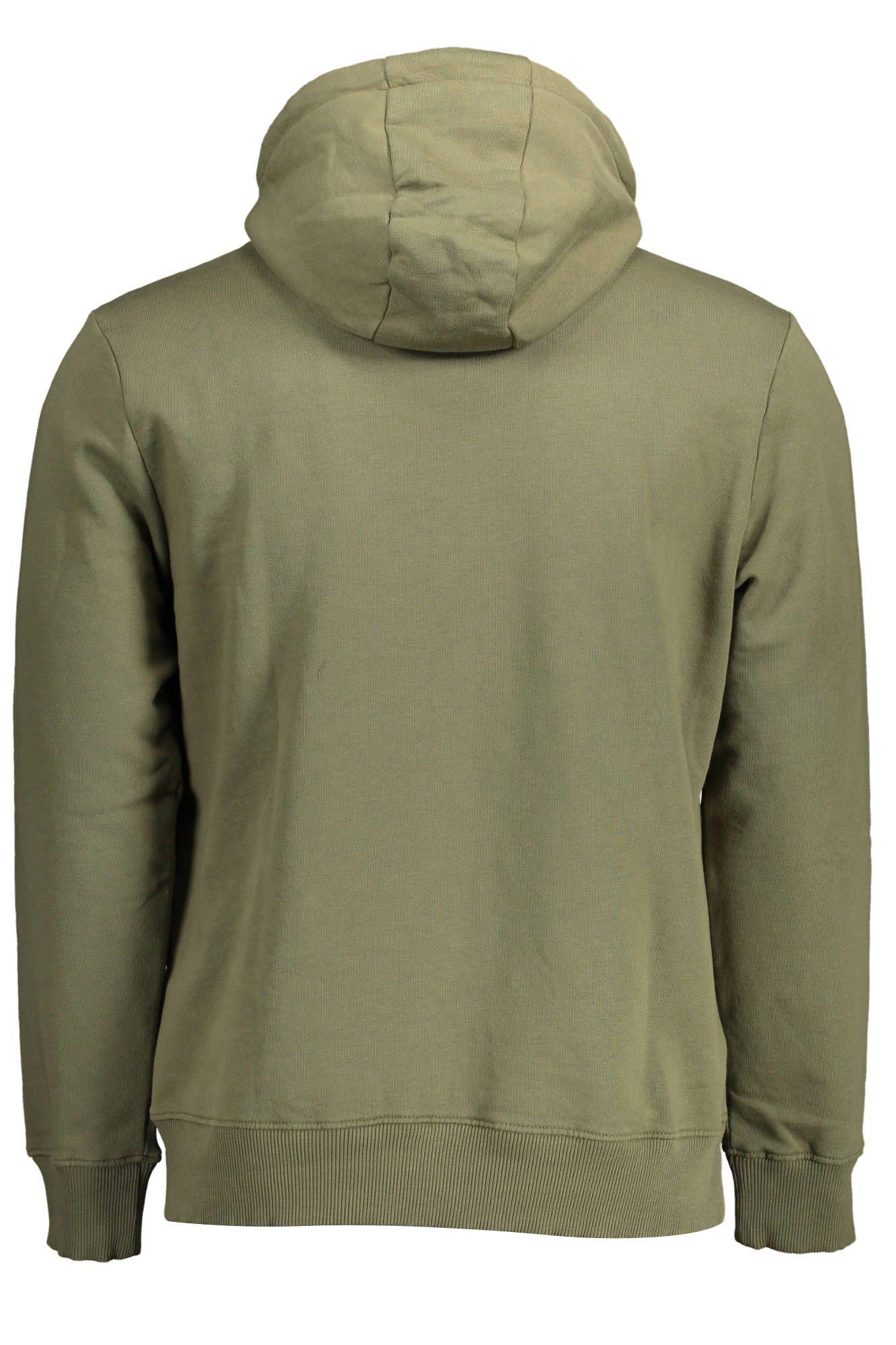 Napapijri Exclusive Green Hooded Sweatshirt - PER.FASHION