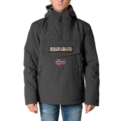 Napapijri Gray Jacket - PER.FASHION