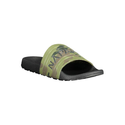 Napapijri Green Polyester Sandal - PER.FASHION