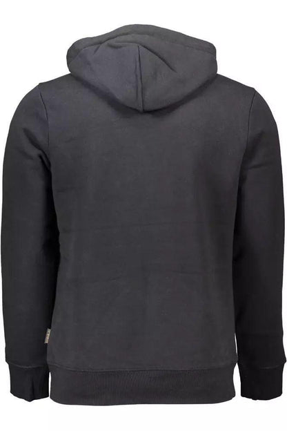 Napapijri Sleek Organic Cotton Hooded Sweatshirt - PER.FASHION