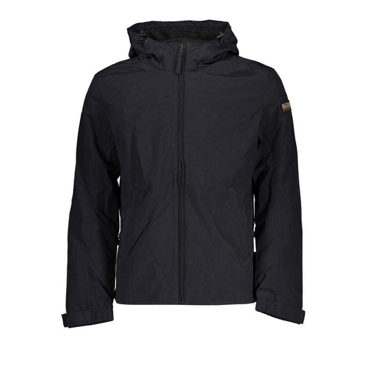 Napapijri Sporty Waterproof Hooded Jacket with Contrast Details - PER.FASHION