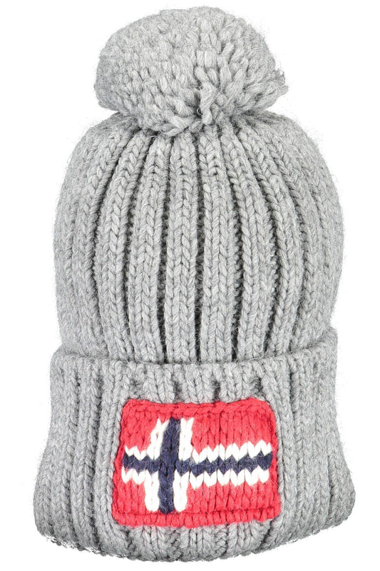 Napapijri Stylish Pompon-Accented Winter Hat - PER.FASHION