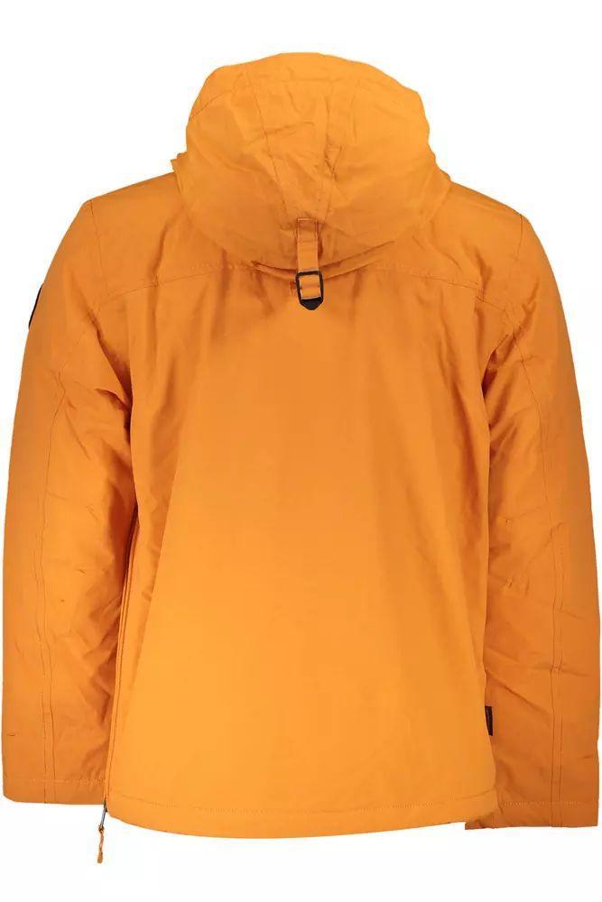 Napapijri Vibrant Orange Rainforest Jacket - PER.FASHION