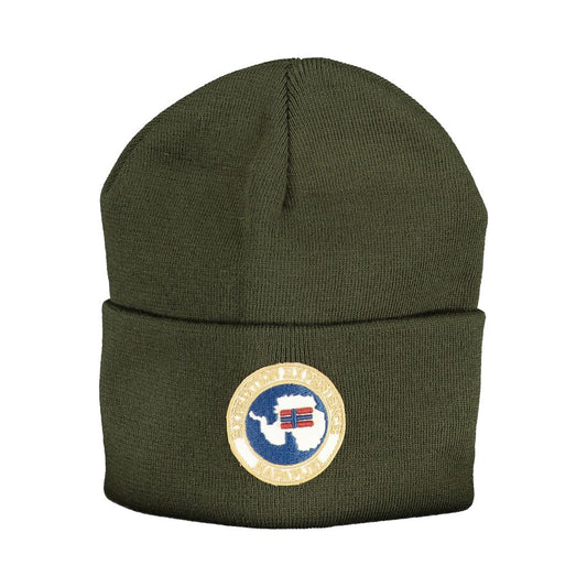 Napapijri Зеленые акриловые шапки и кепки