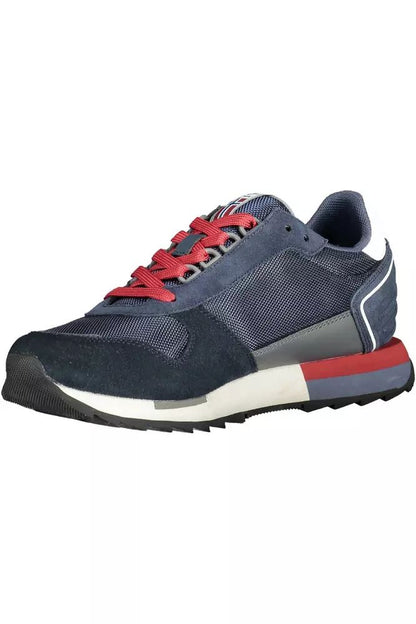 Sneakers Napapijri Eleganti Blu con Dettagli a Contrasto