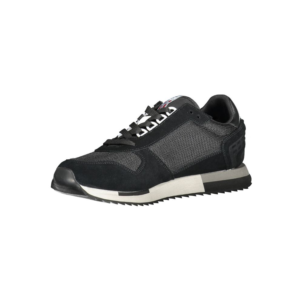 Napapijri eleva il tuo gioco di sneaker con eleganti scarpe stringate nere
