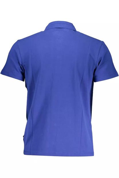 Napapijri Elegant Short-Sleeved Blue Polo