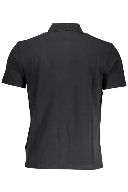 Napapijri Sleek Short-Sleeved Cotton Polo Shirt - PER.FASHION