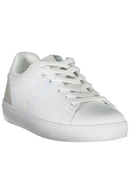 Napapijri Contrast Lace-Up Sports Sneakers - PER.FASHION