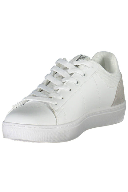 Napapijri Contrast Lace-Up Sports Sneakers - PER.FASHION