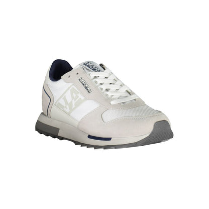 Sneakers sportive eleganti allacciate bianche Napapijri