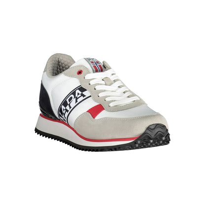 Sneakers stringate bianche Napapijri Chic con dettaglio logo