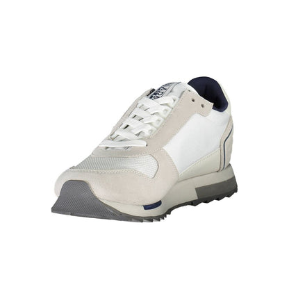 Sneakers sportive eleganti allacciate bianche Napapijri