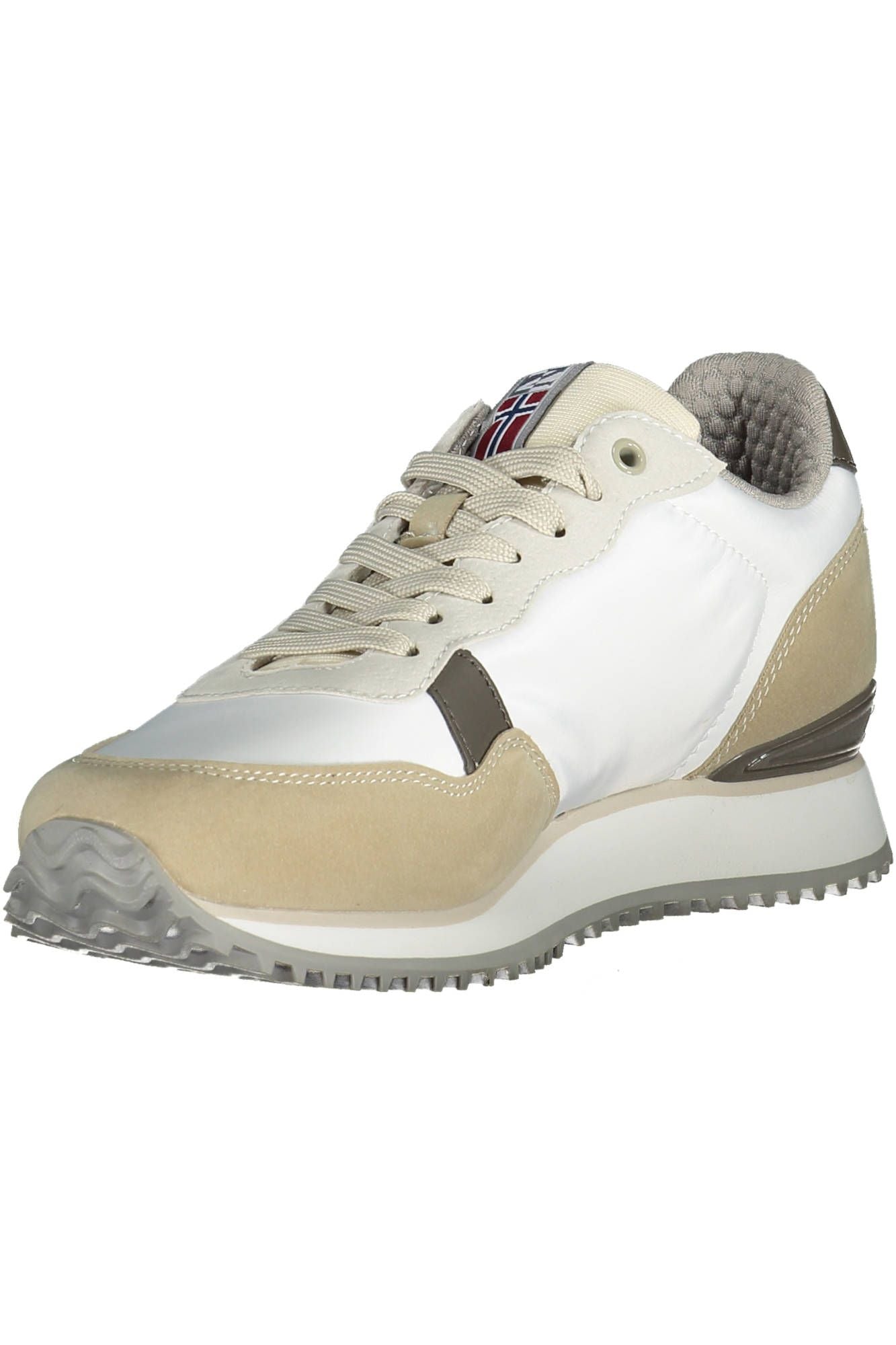 Napapijri Eleganti Sneakers Bianche con Accenti a Contrasto