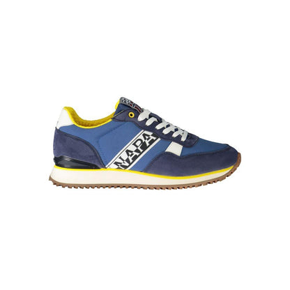 Napapijri Blue Polyester Sneaker - PER.FASHION