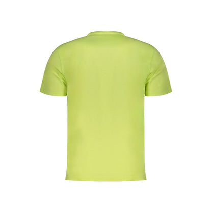 Napapijri Yellow Cotton T-Shirt