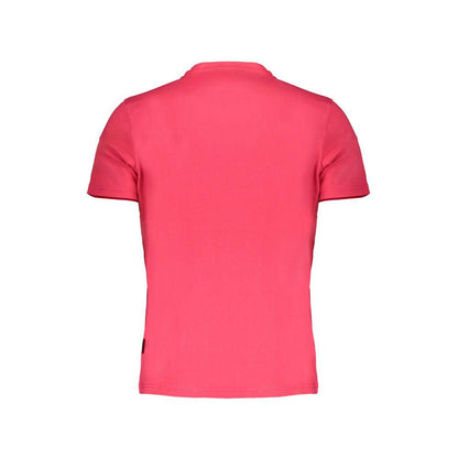 Napapijri Pink Cotton T-Shirt - PER.FASHION