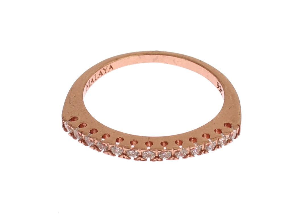 Nialaya Exquisite Gold-Plated Sterling Silver Ring - PER.FASHION