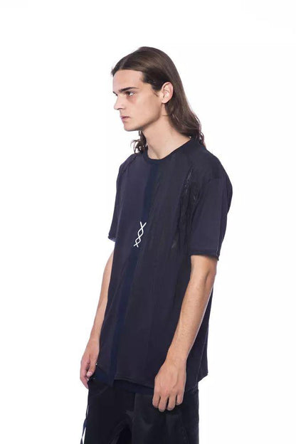 Nicolo Tonetto Chic Oversized Round Neck Logo Tee - PER.FASHION