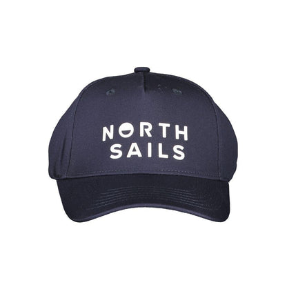 North Sails Blue Cotton Hats & Cap - PER.FASHION