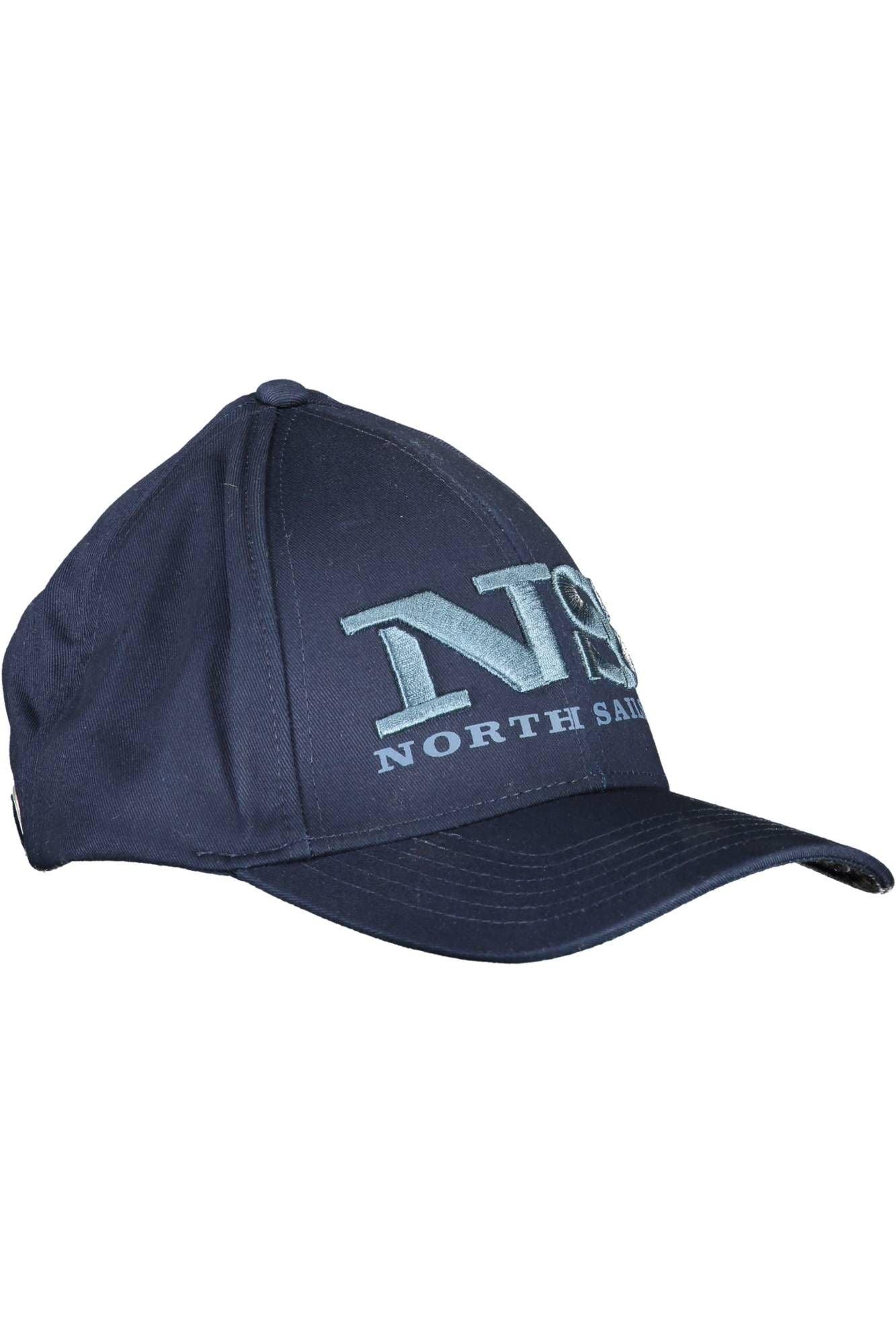 North Sails Chic Blue Embroidered Cotton Cap - PER.FASHION