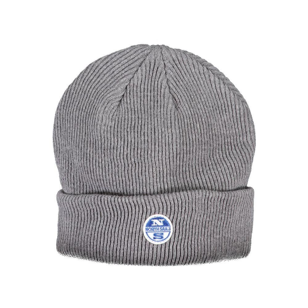 North Sails Gray Cotton Hats & Cap - PER.FASHION