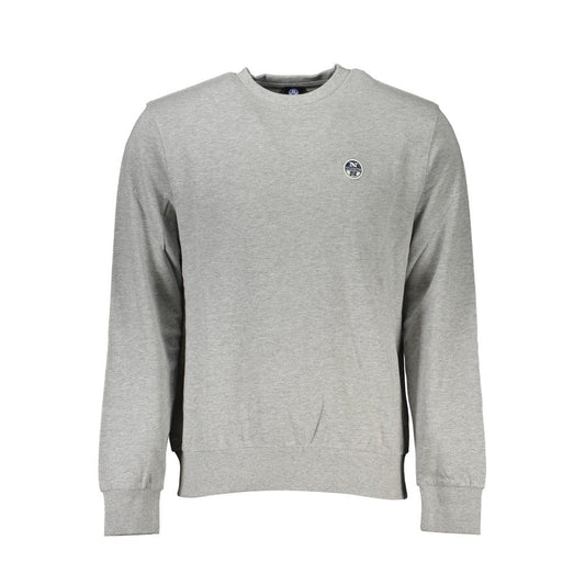 North Sails Gray Cotton Sweater