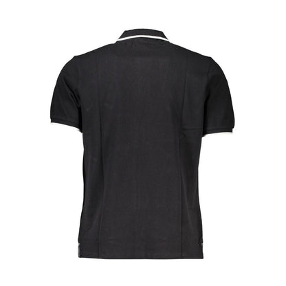 North Sails Black Cotton Polo Shirt - PER.FASHION
