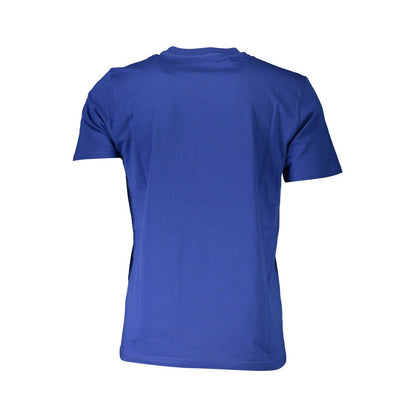 North Sails Chic Blue Cotton Tee with Signature Print