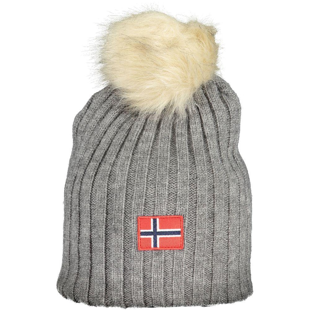 Norway 1963 Gray Polyester Hat - PER.FASHION