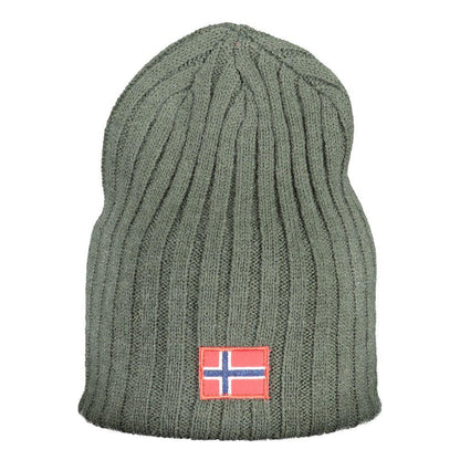 Norway 1963 Green Polyester Hats & Cap - PER.FASHION