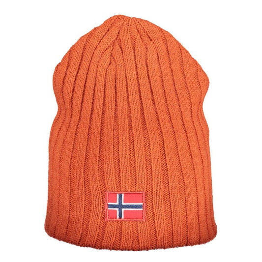 Norway 1963 Orange Polyester Hats & Cap - PER.FASHION