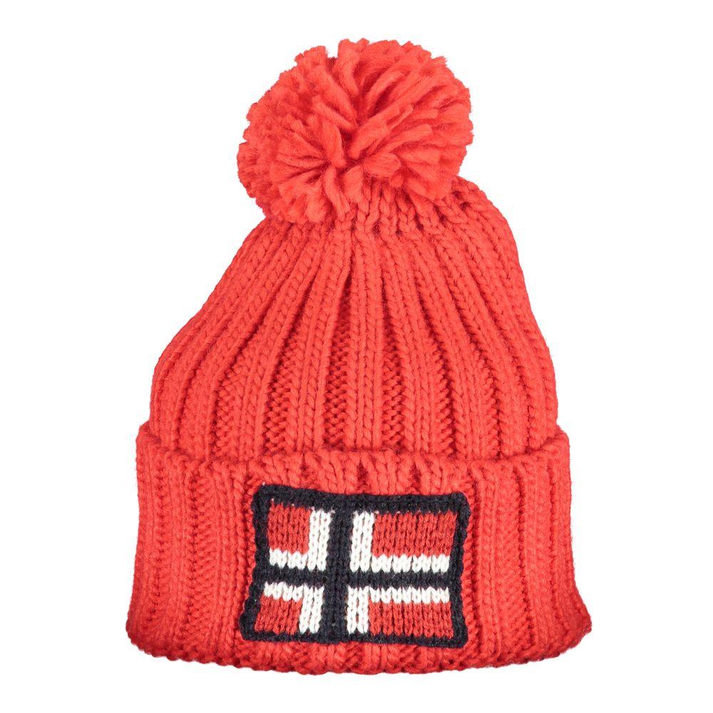 Norway 1963 Red Acrylic Hats & Cap - PER.FASHION