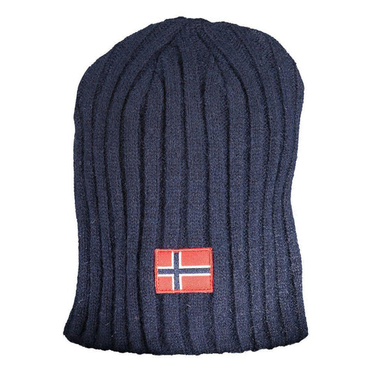 Norway 1963 Blue Polyester Hats & Cap - PER.FASHION