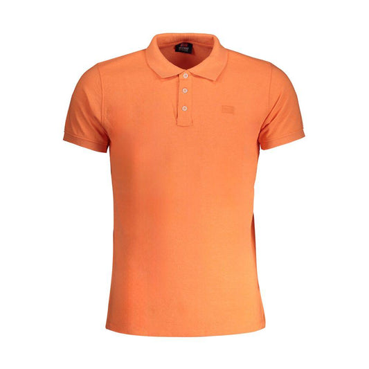 Norway 1963 Orange Cotton Polo Shirt - PER.FASHION