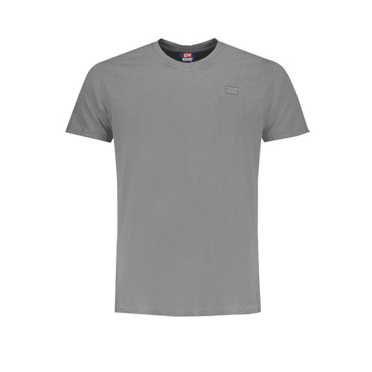 Norway 1963 Gray Cotton T-Shirt - PER.FASHION