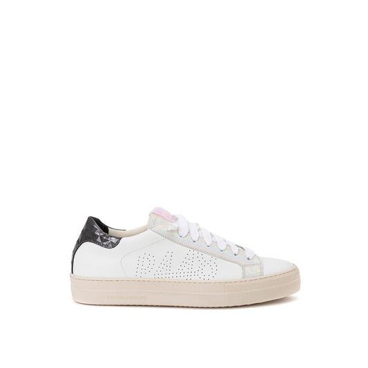 P448 Elevate Your Sneaker Game with All-White Italian Leather Kicks - PER.FASHION
