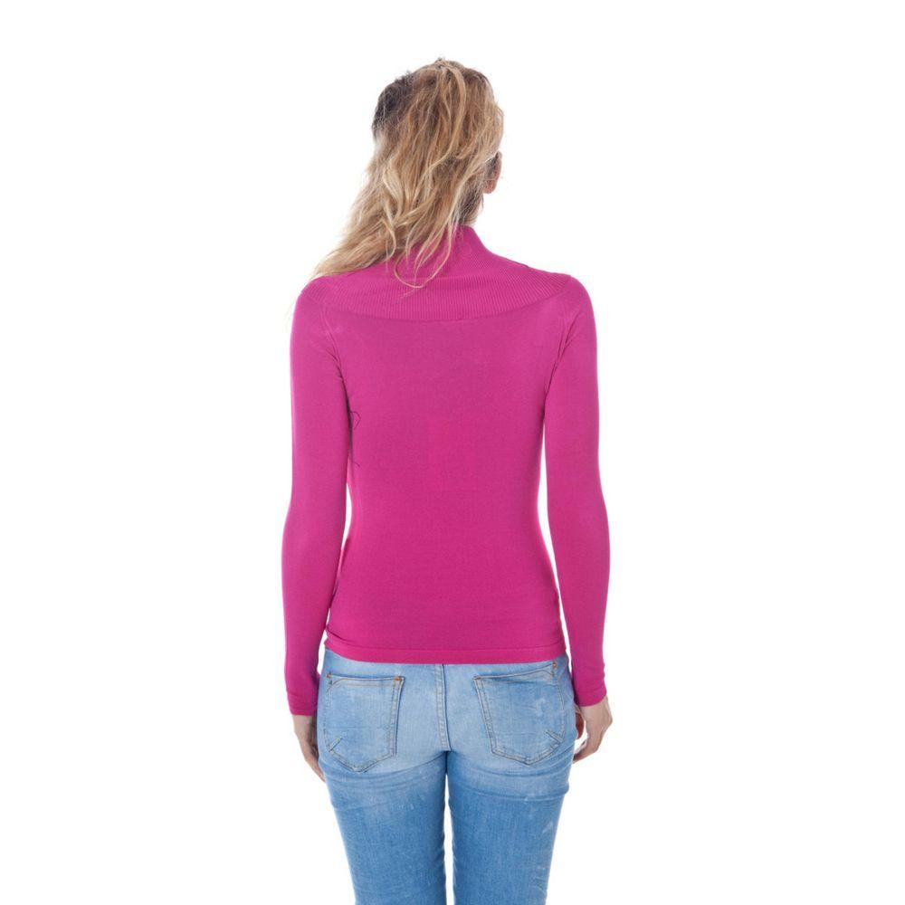 Phard Pink Viscose Sweater - PER.FASHION
