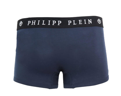 Philipp Plein Elegant Navy Blue Boxer Duo - PER.FASHION
