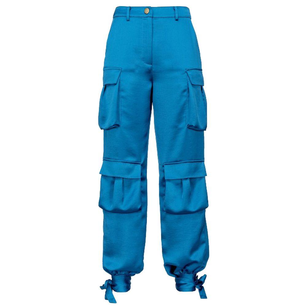 PINKO Light Blue Polyester Jeans & Pant - PER.FASHION