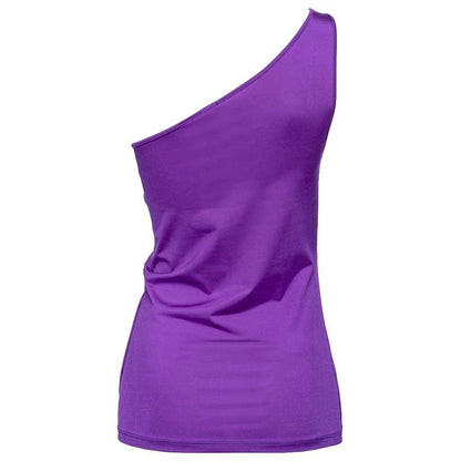 PINKO Purple Nylon Tops & T-Shirt - PER.FASHION