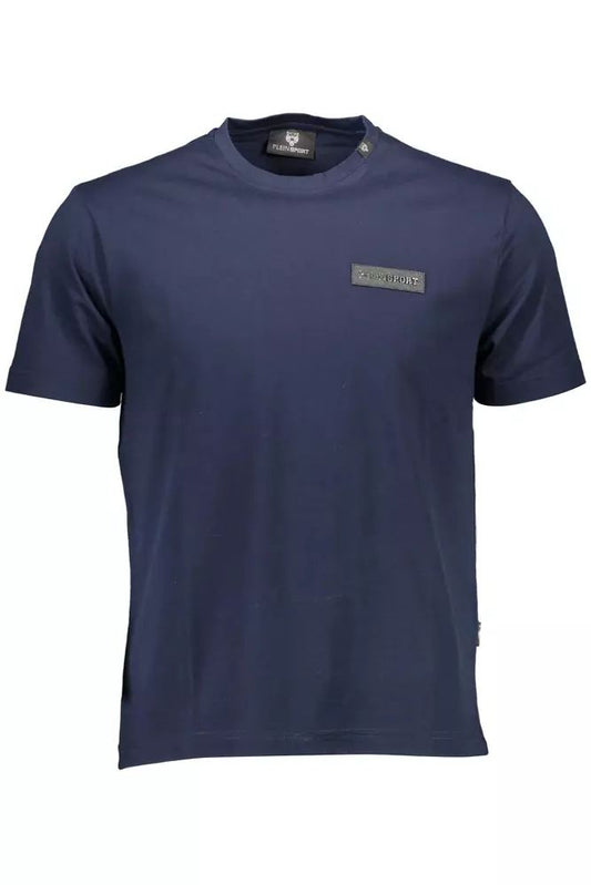 Plein Sport электрифицирует ваш гардероб с помощью элегантной синей футболки