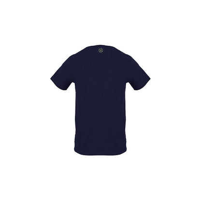 Спортивная хлопковая футболка Plein Sport с фирменным логотипом