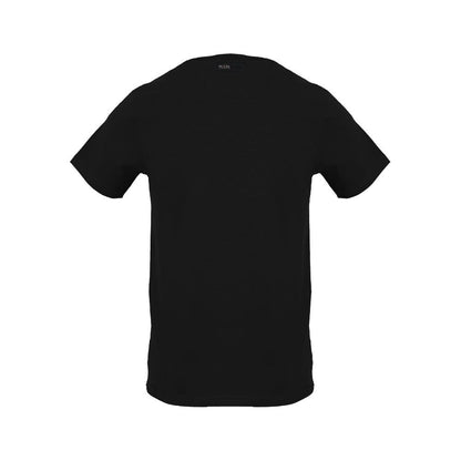 Изящная хлопковая футболка Plein Sport с фирменным принтом